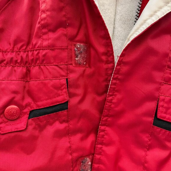 Red OshKosh Winter Jacket/Coat Size 2 with Fleece Inside - Picture 3 of 6